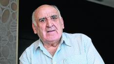 José Luis Yagüe, durante su reciente visita a Aragón.