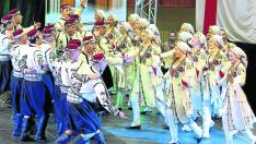 Imagen de una actuación del grupo chipriota Othello, que abrirá el programa de grupos internacionales de Festifalk.