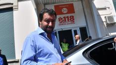Salvini se va de fiesta tras el siniestro en Génova e Italia se indigna