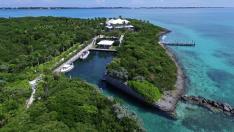 La isla Foots Cays, en Bahamas