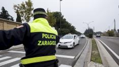 El autor del robo fue detenido por la Policía Local de Zaragoza en la carretera de Castellón.