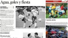 Detalles de la información de HERALDO DE ARAGÓN del partido Calamocha-Real Zaragoza de 2002, hace 16 años.