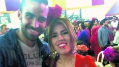 Imagen de la pareja emitida en el programa 'Sálvame' de Telecinco.