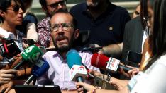 El secretario de Organización y Programa de Podemos, Pablo Echenique
