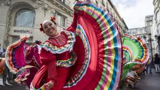 Desfile de inauguración del Eifolk del año pasado.