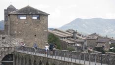 Inmediaciones del Castillo de Aínsa