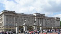 Imagen del exterior del palacio de Buckingham.