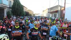 Aspanoa reúne a 700 ciclistas en Almudévar para pedalear contra el cáncer infantil