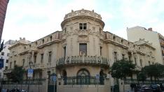 El Palacio de Longoria, sede central de la SGAE.