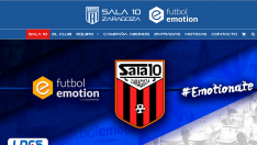 El Fútbol Emotion Zaragoza estrena su nueva web