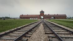 El campo de extermino de Auschwitz, símbolo de la barbarie nazi.