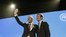 Casado en la Interparlamentaria del PP en Sevilla.