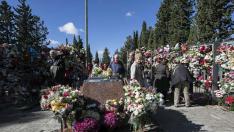 Visitas al cementerio de Torrero en Todos los Santos