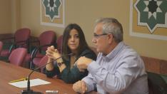 Ana Cristina Lahoz y Samuel Morón.