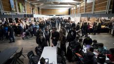 El salón del cómic del año pasado tuvo un gran éxito de afluencia de público.