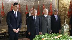 Sánchez, en Marruecos.