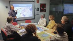 Reunión de presentación del plan por parte de la empresa Pirinea Consultores