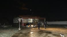 La Policía en el lugar del suceso