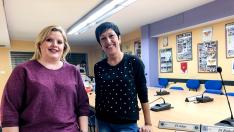 Las candidatas Eva Cerdán y Sara Priego.