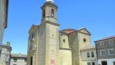 La iglesia de Santa Águeda en Sierra de Luna