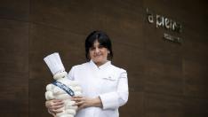 Marisa Barberán, chef del restaurante La Prensa de Zaragoza con una Estrella Michelin