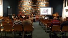 Una de las ceremonias en la iglesia de Bethel que acoge a los Tamryzan.