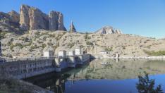 Casi el 90% del agua que llega a la red de Huesca procede del embalse de Vadiello, que ahora está al 85% de capacidad