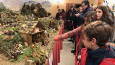 La Navidad llega a Pomar de Cinca con la apertura de su Belén montañés