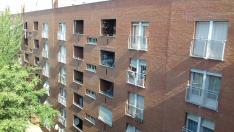 Viviendas sociales del Ayuntamiento de Zaragoza en el barrio del Actur.