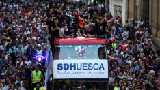 21 de mayo. Ascenso histórico. La SD Huesca certifica con su victoria ante el Lugo su ascenso a la Primera División de fútbol por primera vez en su historia tras una campaña de ensueño.