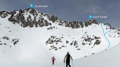 La construcción del refugio de Cap de Llauset permite rutas que antes eran impensables en invierno.