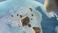 Un asteroide se estrelló en Groenlandia en tiempos geológicamente recientes