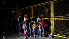 Los niños, de nuevo protagonistas involuntarios de la caravana migrante
