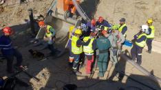 Los mineros excavan el primer metro de galería en busca de Julen
