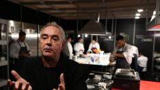 Ferran Adrià ha intervenido en la cumbre gastronómica Madrid Fusión.
