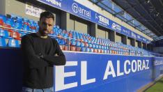 Enric Gallego, en El Alcoraz.