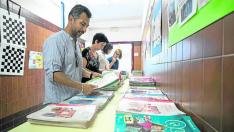 Imagen de archivo del banco de libros del colegio Puerta Sancho.