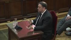 Junqueras: "Absolutamente nada de lo que hemos hecho es delito"