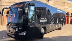 Bus para la ruta del vino del Somontano