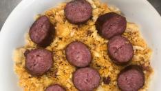 Las migas con longaniza de La Miguería, en El Tubo, son muy demandadas por los clientes.
