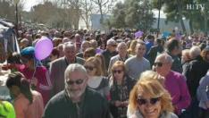 Calles a rebosar y espectáculos abarrotados. El parque del Tío Jorge de Zaragoza acoge este martes la celebración de la Cincomarzada con muchos espectáculos para todos los públicos.