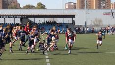 Partido de las escuelas de rugby del Bantierra Fénix Rugby Club