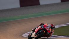 Marc Márquez, en los últimos test celebrados en el circuito de Losail (Qatar)