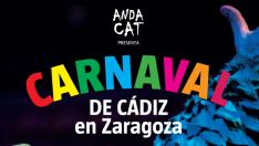 Cartel carnaval de Cádiz en Zaragoza