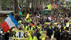 Nueva marcha de los 'chalecos amarillos', este sábado en París.