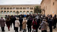 Reapertura de las visitas al Monasterio de Rueda en enero de 2018.