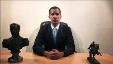 "En Venezuela no hay posibilidad de un golpe de estado, a menos que me quieran apresar a mí", explica el autoproclamado presidente en un video difundido por las redes sociales
