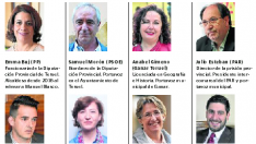 Candidatos alcaldía de Teruel.