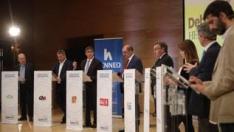A la salida del acto, estas han sido las impresiones de los candidatos de los ocho partidos políticos que han participado en el debate de HERALDO DE ARAGÓN.
