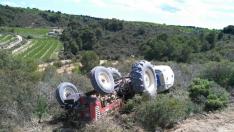 El vuelco de tractores es uno de los factores principales de los accidentes mortales en el sector agrario. HA